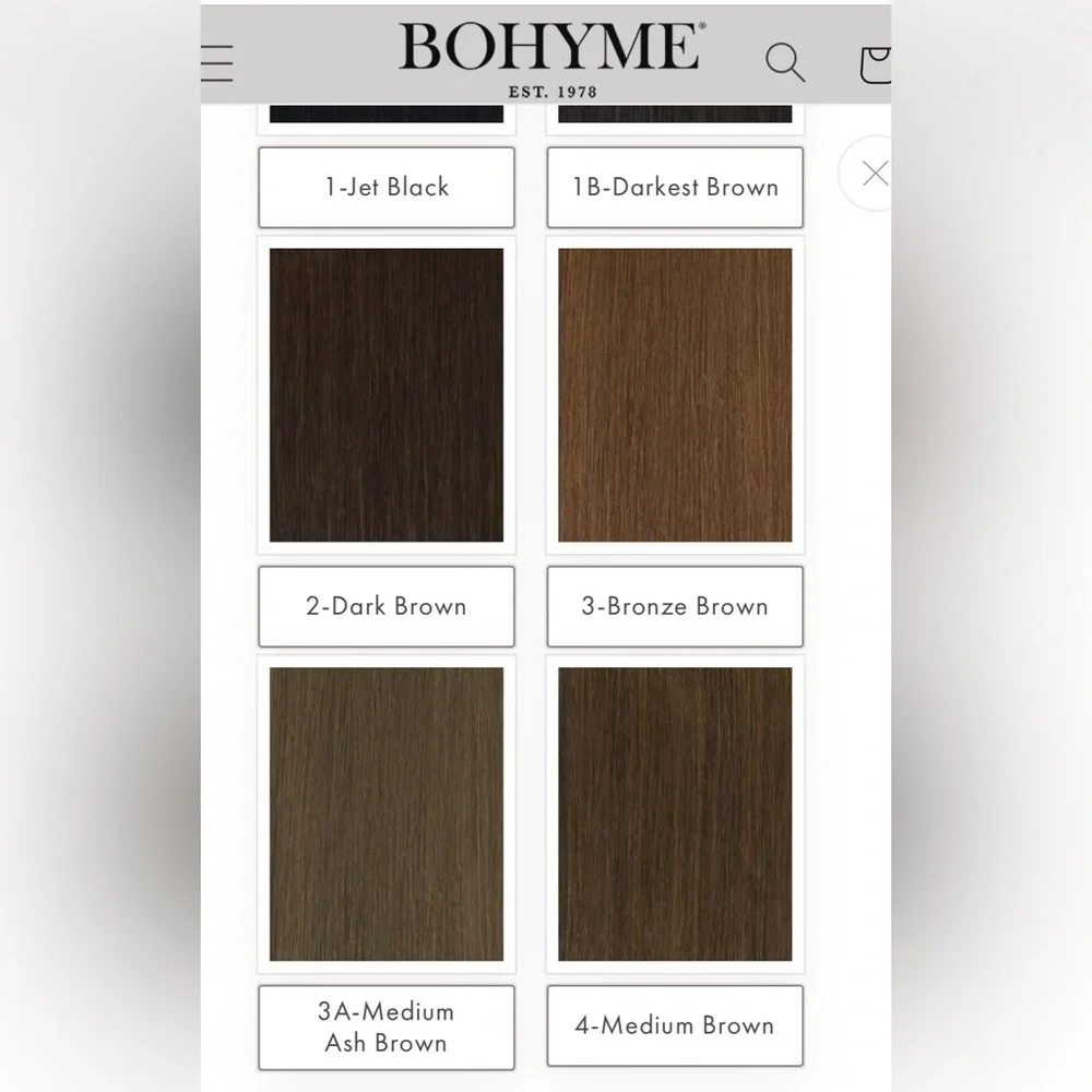 BOHYME Premium Select Adhesive Skin Extensions 100% Remi Human Hair  18
